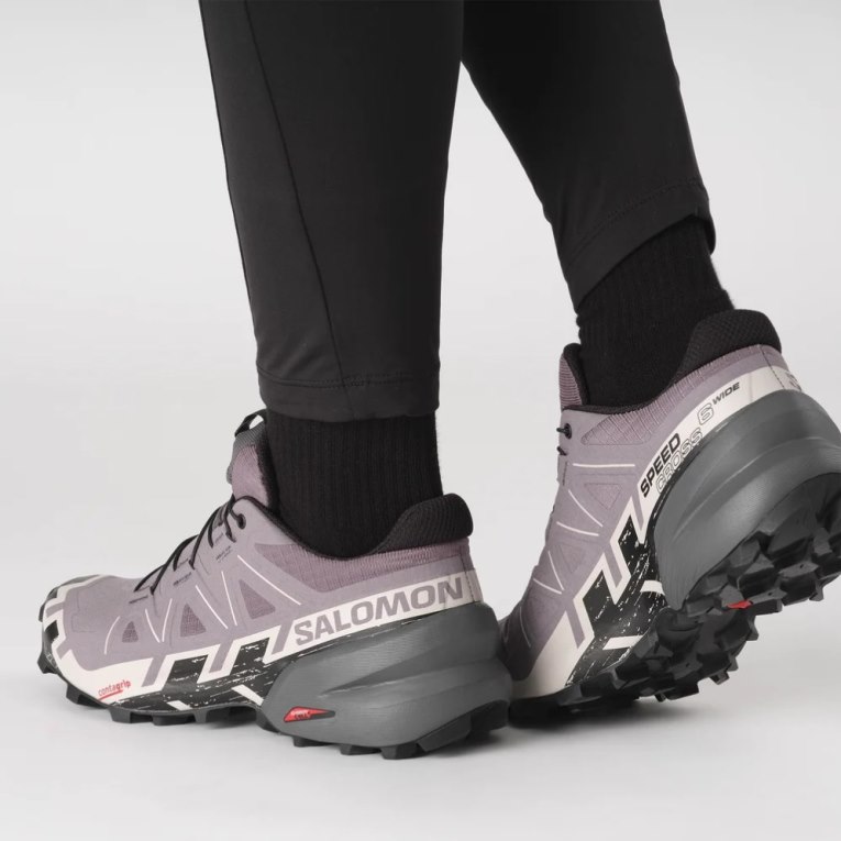 Tenis Para Trail Running Salomon Speedcross 6 Anchos Mujer Marrom | MX FNZA413